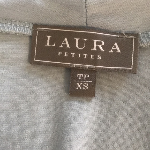 Laura Petites XS Baby Blue Tank Top - Picture 4 of 5